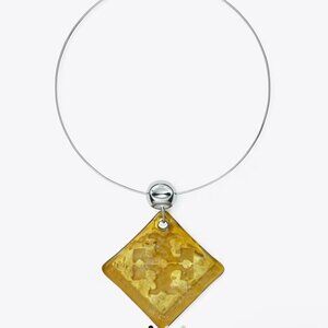 Tory Burch Logo Choker Necklace